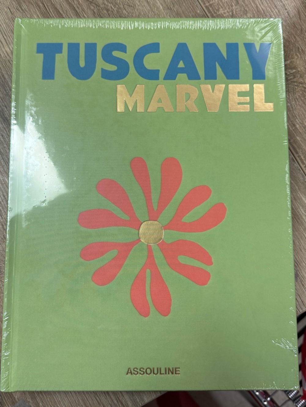 Assouline Green and Coral Tuscany Marvel Hardcover
